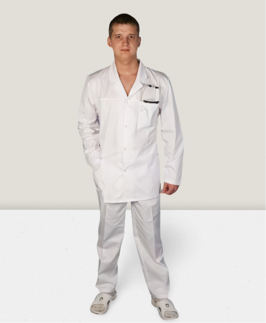 Vīriešu uzvalks ar elastānu VYR-1E+KL-7VE (601)