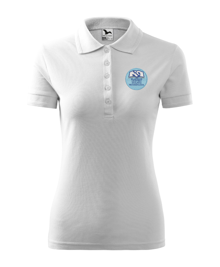 Klaipėdos Liudviko Stulpino progimnazijos polo marškinėliai merginoms 210