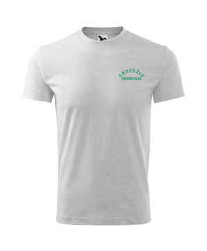 Šiaulių r. Gruzdžių gimnazijos marškinėliai vaikams su logo „Basic“ 138