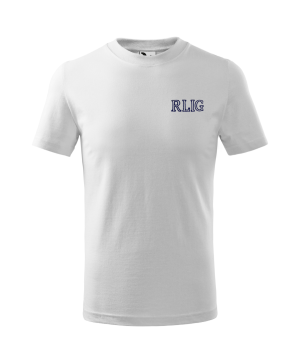 Rietavo Lauryno Ivinskio gimnazijos marškinėliai vaikams su logo „Basic“ 138