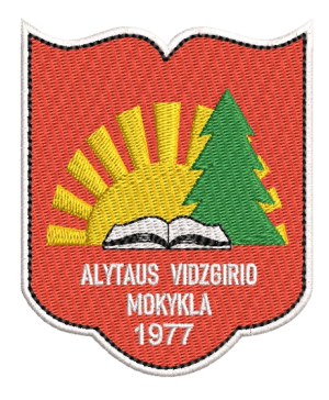 Alytaus Vidzgirio mokyklos polo marškinėliai vaikams su logo 222
