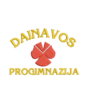 Alytaus Dainavos progimnazijos džemperis su logo 262/265