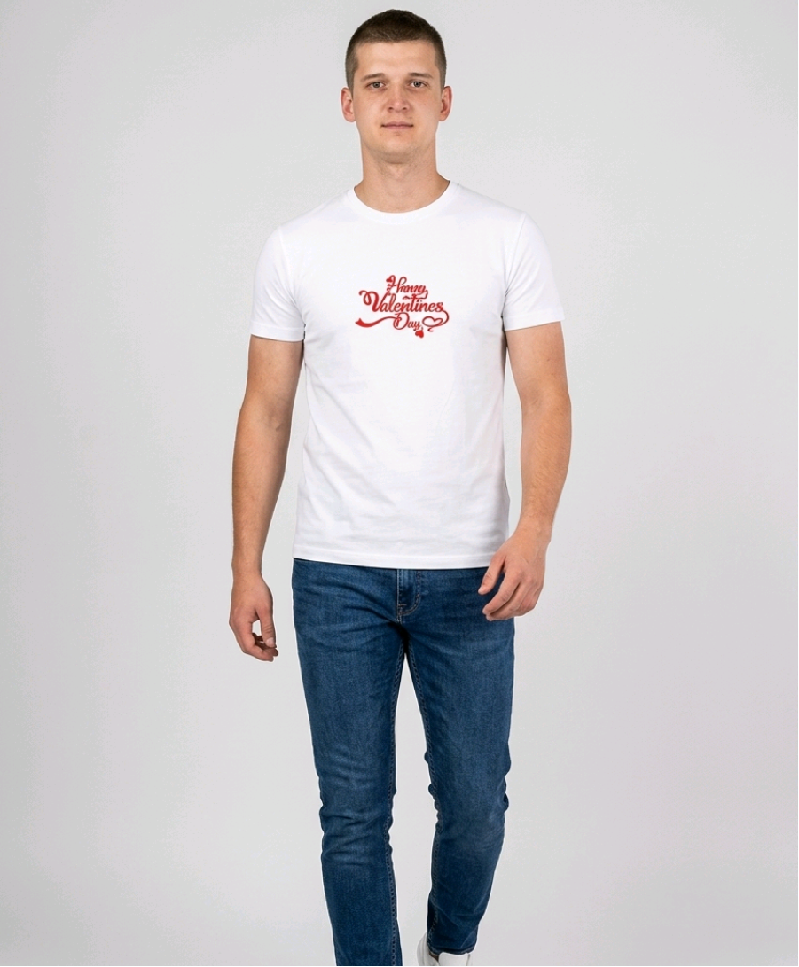 Unisex t-krekls "HAPPY VALENTINE DAY"
