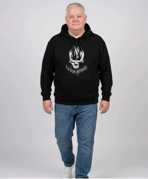 Unisex laisvalaikio džemperis su gobtuvu OP-DZ-50