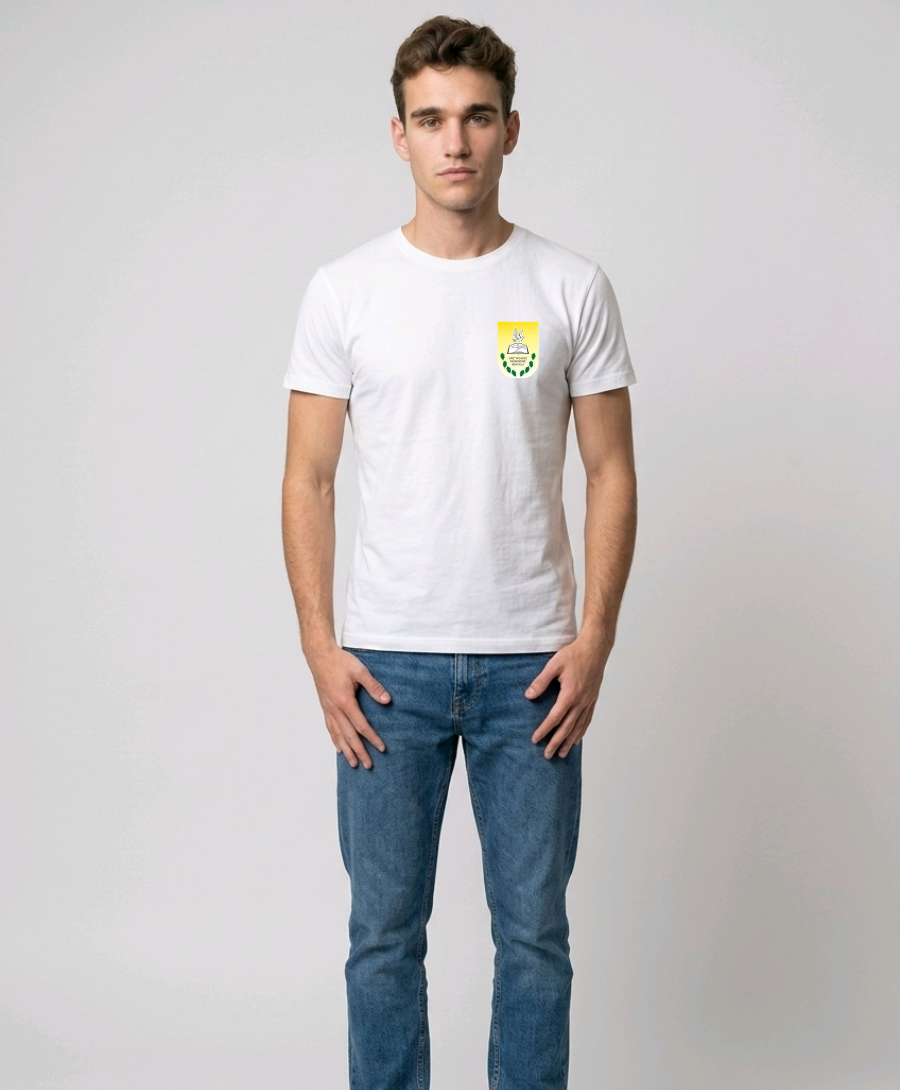 Klaipėdos r. Kretingalės pagrindinės mokyklos unisex marškinėliai su logo „Paint“ P73
