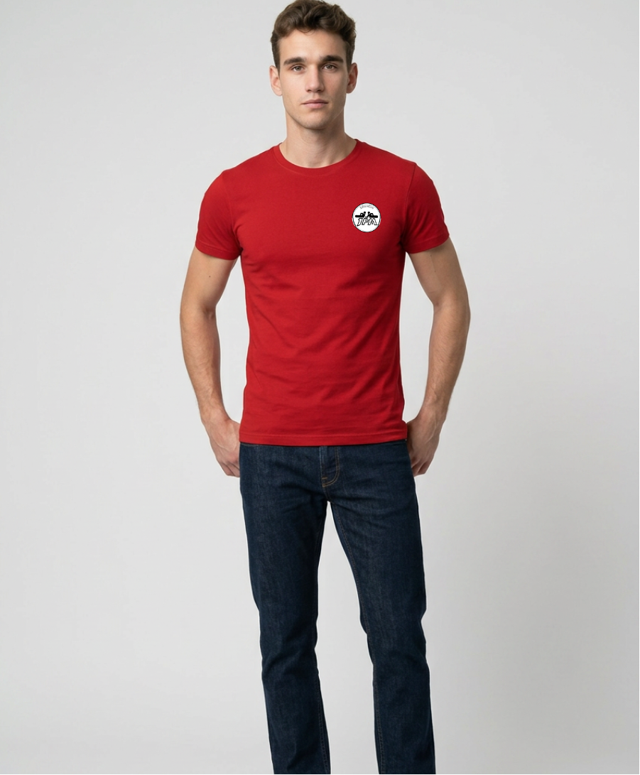 Šilutės r. Juknaičių pagrindinės mokyklos progimnazijos unisex marškinėliai su logo P73