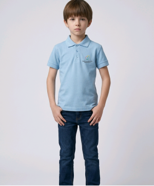Šiaulių jėzuitų mokyklos polo marškinėliai vaikams su logo 222